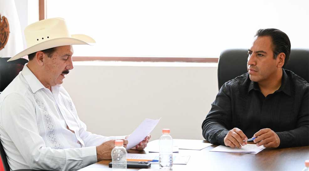 Con la instrucción del gobernador, trabajamos par