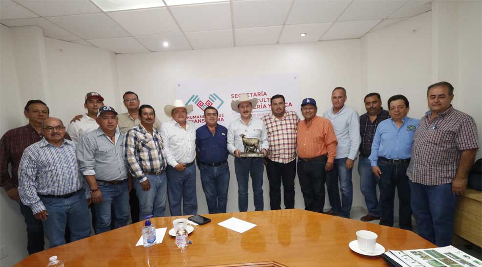 Ovinocultores chiapanecos se reúnen con titular d