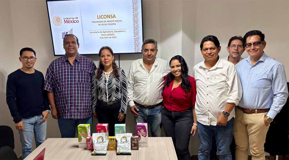 Reunión entre SAGyP y Liconsa Chiapas para impuls