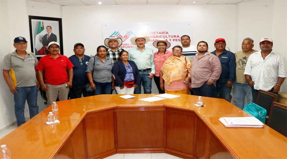 SAGyP refuerza el compromiso con los ejidatarios d