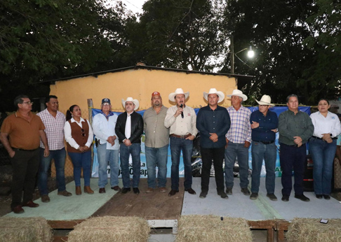 Decidido apoyo de la SECAM al sector ganadero de Chiapas.