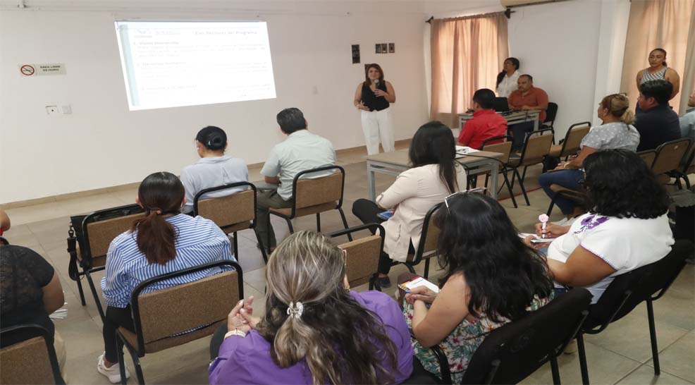 Capacitan al personal de SAGyP Chiapas en el Progr