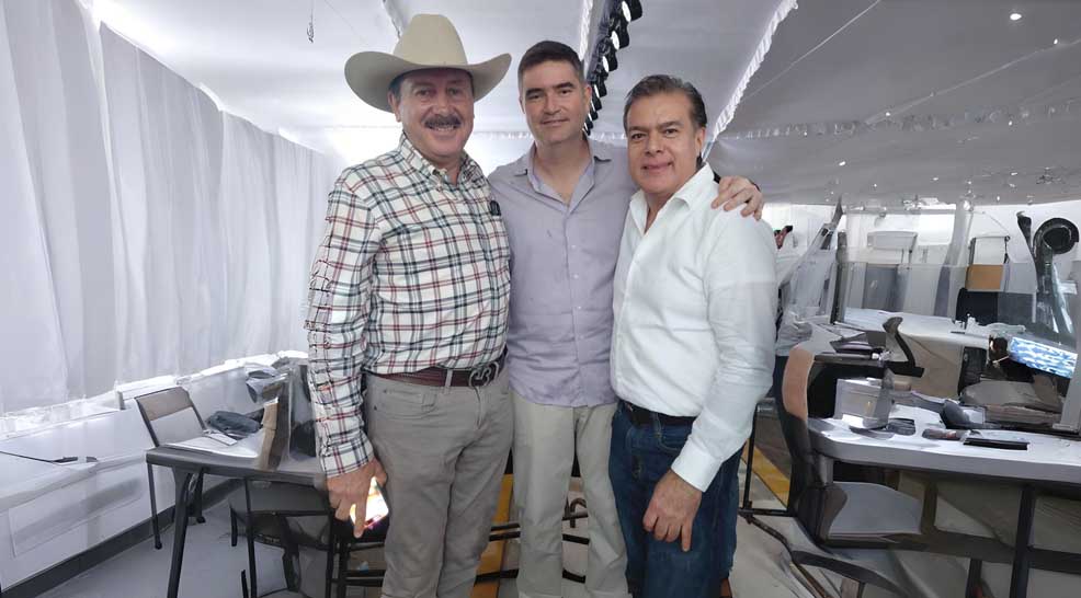 Acompañamos al gobernador Eduardo Ramírez Aguila